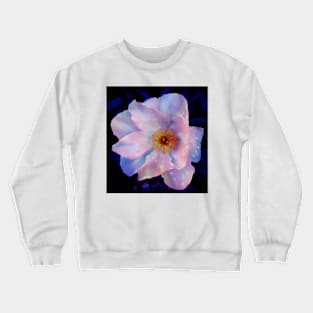 Pretty Peony Night Blooms Crewneck Sweatshirt